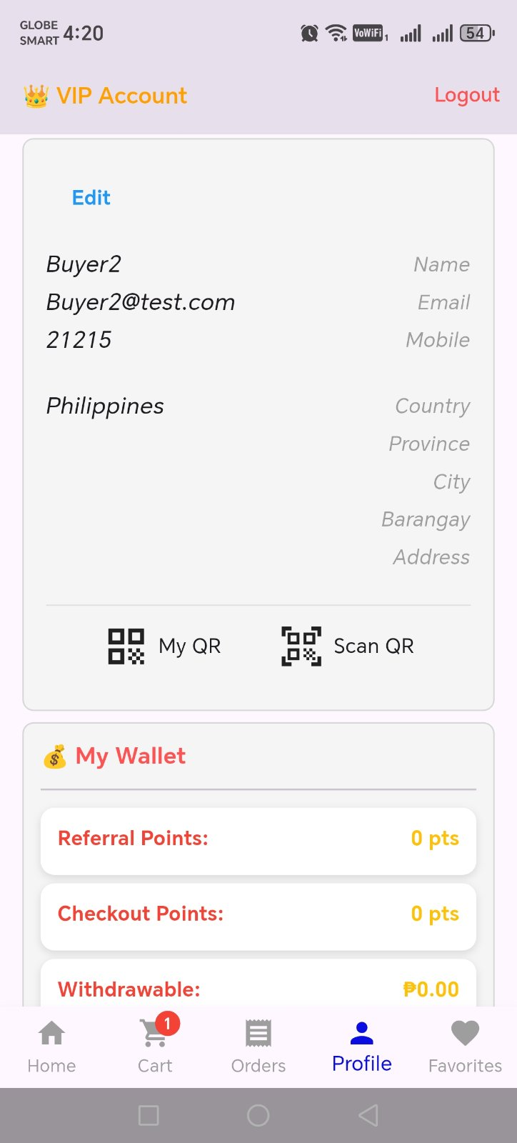 My Profile